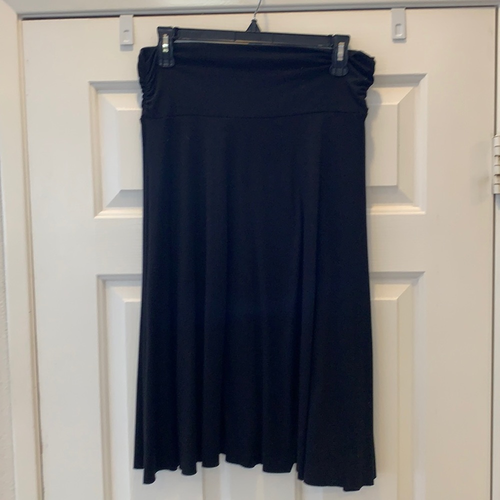 Black skirt